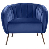 By Designs Asha Velvet Accent Chair