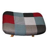 By Designs Lesley Upholstered Footstool