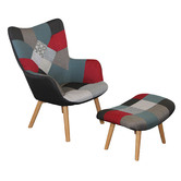 By Designs Lesley Upholstered Footstool