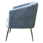 By Designs Karina Velvet Accent Chair