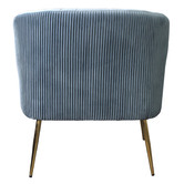 By Designs Karina Velvet Accent Chair