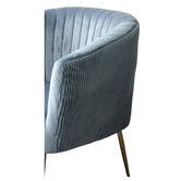 By Designs Karina Velvet Accent Chair