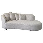 By Designs Grey Huck 3 Seater Sofa
