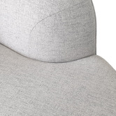 By Designs Grey Huck 3 Seater Sofa