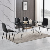 By Designs Aimee Faux Leather Dining Chairs | Temple & Webster