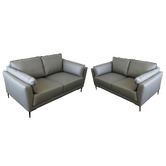 By Designs Sapori 5 Seater Leather Sofa Set