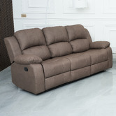 By Designs Rivoire 3 Seater Manual Recliner Sofa