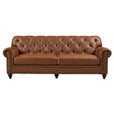By Designs Primavera 3 Seater Leather Sofa