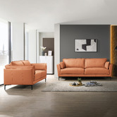 By Designs Sapori 5 Seater Leather Sofa Set