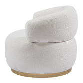 By Designs Tuscan Boucle Swivel Armchair