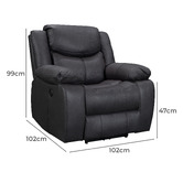 By Designs Perlman Electric Recliner Armchair