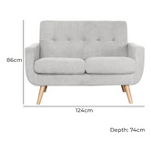 By Designs Clara 2 Seater Sofa