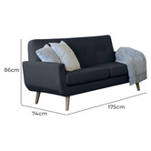 By Designs Clara 3 Seater Sofa