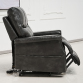 By Designs Caleb Faux Leather Electric Recliner Chair