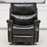 By Designs Caleb Faux Leather Electric Recliner Chair