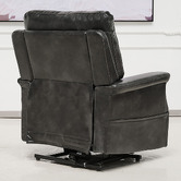 By Designs Caleb Faux Leather Electric Recliner Chair