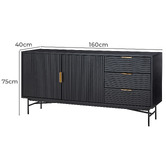 By Designs Grady 2 Door Sideboard Buffet