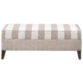 By Designs Harris Upholstered Ottoman Bench
