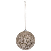 By Designs Set of 6 Sugar Bead Baubles