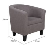 By Designs Athena Tub Chair