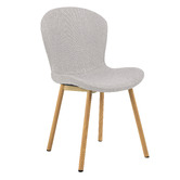 By Designs 6 Seater Houlton Oak Wood Dining Table &amp; Chair Set