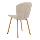 By Designs 6 Seater Houlton Oak Wood Dining Table &amp; Chair Set