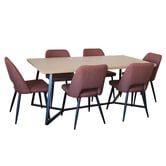 By Designs 6 Seater Belfast Dining Table &amp; Chair Set