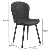 By Designs 6 Seater Houlton Oak Wood Dining Table &amp; Chair Set