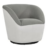 By Designs Baris Upholstered Swivel Chair