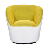 By Designs Baris Upholstered Swivel Chair