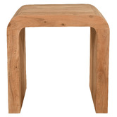 By Designs Armel Mango Wood Side Table
