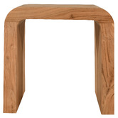 By Designs Armel Mango Wood Side Table