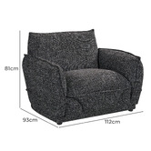By Designs Lionnel Upholstered Armchair