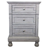 By Designs Amadis Mindi Wood Bedside Table