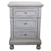 By Designs Amadis Mindi Wood Bedside Table