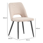 By Designs Harlan Upholstered Dining Chairs