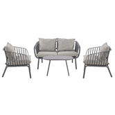 By Designs 4 Seater Kyran Outdoor Lounge Set
