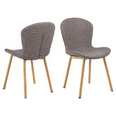 By Designs Houlton Timber-Look Dining Chairs