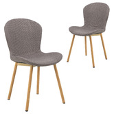 By Designs Houlton Timber-Look Dining Chairs