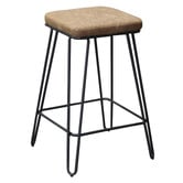 By Designs 63cm Aliya Faux Leather Bar Stool