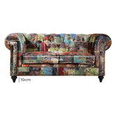 By Designs Celia 2 Seater Chesterfield Sofa