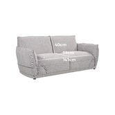 By Designs Lionnel 2 Seater Upholstered Sofa