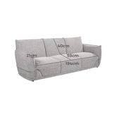 By Designs Lionnel 3 Seater Upholstered Sofa