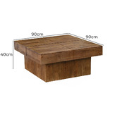 By Designs Stuart Acacia Wood Coffee Table