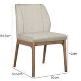 By Designs Sandra Upholstered Dining Chair