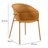 By Designs Helena Outdoor Dining Chairs