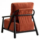 By Designs Moiren Liberty Rubberwood Accent Chair