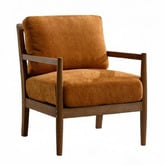 By Designs Valorin Rubberwood Accent Chair