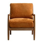 By Designs Valorin Rubberwood Accent Chair