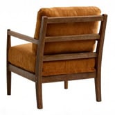 By Designs Valorin Rubberwood Accent Chair